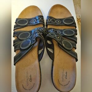 Clarks Women's Black Sandals